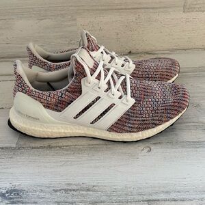 adidas Men’s Size 10 Ultra Boost 4 Running Shoes Lace Up Low Top LBGTQ Pride